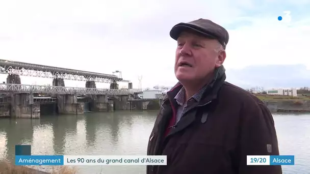 Les 90 ans du canal d'Alsace