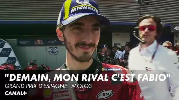 La réaction de Bagnaia après un chrono fou en qualification - Grand Prix d'Espagne - MotoGP