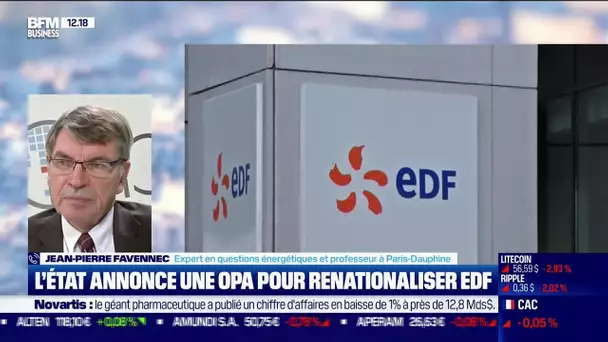 Jean-Pierre Favennec (Paris-Dauphine) : L'État annonce une OPA pour renationaliser EDF