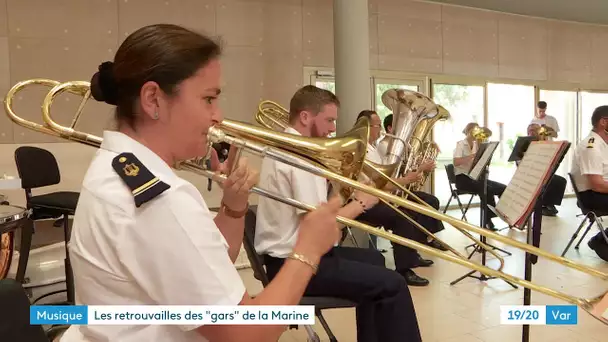 Toulon: L'heure des retrouvailles pour l'orchestre de la Marine Nationale