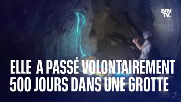 Cette athlète espagnole de 50 ans a passé un an et demi enfermée dans une grotte