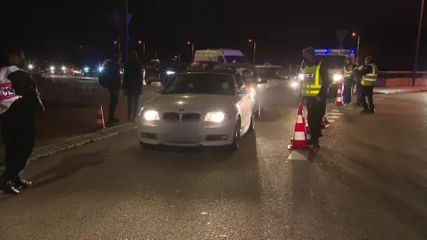 Montpellier : contrôles routiers et respect du couvre-feu durant le week-end