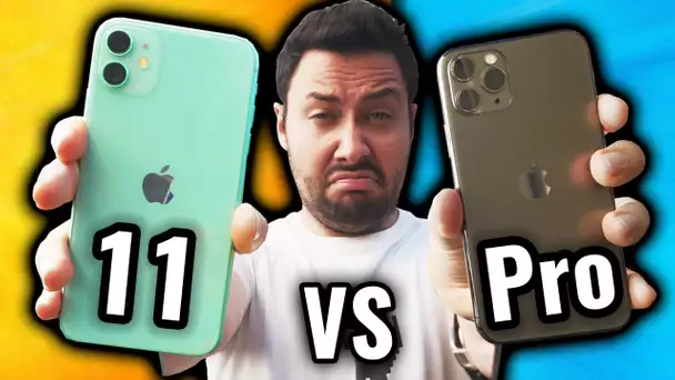 Le Problème de l'iPhone 11 Pro VS iPhone 11 !