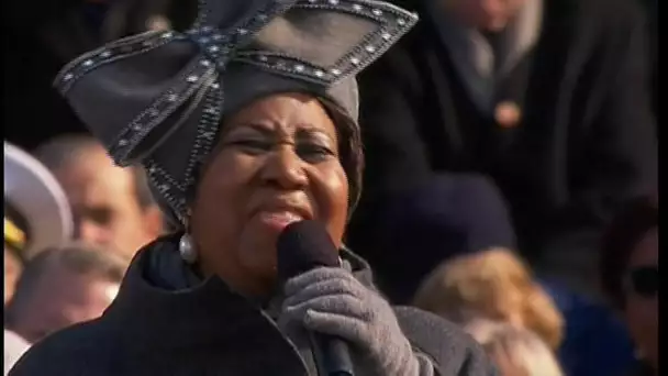 Quand Aretha Franklin chantait pour l&#039;investiture de Barack Obama en 2009
