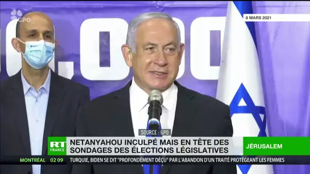 Législatives en Israël : Netanyahou en tête des sondages malgré son inculpation