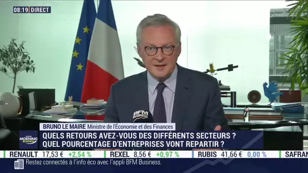 Retrouvez l'intégralité de l'interview de Bruno Le Maire, invité de Good Morning Business