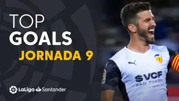 Todos los goles de la jornada 9 de LaLiga Santander 2021/2022