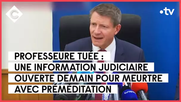 Professeure tuée : l’hommage et l’enquête - Le 5/5 - C à Vous - 23/02/2023