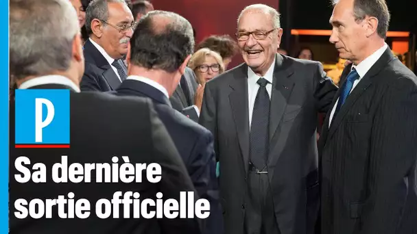 Jacques Chirac : les images de sa dernière sortie officielle