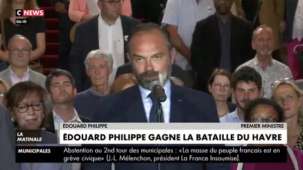 Municipales 2020 : Edouard Philippe renforcé après sa victoire au Havre