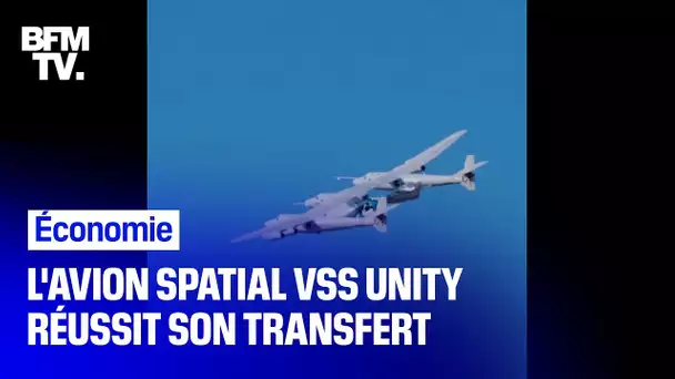 L'avion de Virgin Galactic a été acheminé avec succès dans le spatioport de l'entreprise