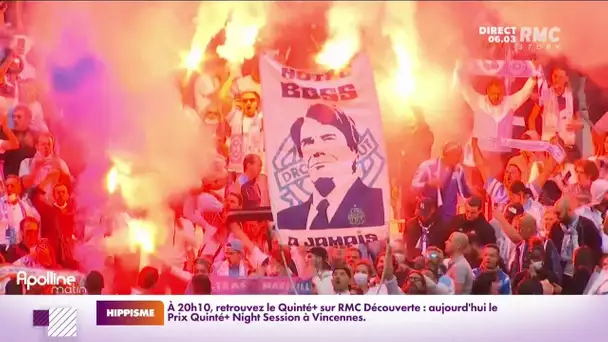 Le stade Vélodrome a dit Adieu à Bernard Tapie