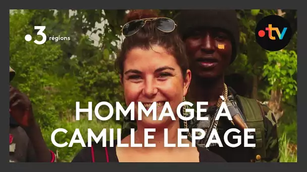 Hommage à Camille Lepage lors de la journée mondiale de la liberté de la presse