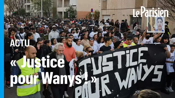 Mort de Wanys : des centaines de personnes à La Courneuve en hommage au jeune tué en scooter
