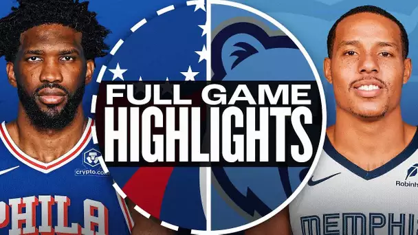 76ERS at GRIZZLIES | FULL GAME HIGHLIGHTS | November 20, 2024