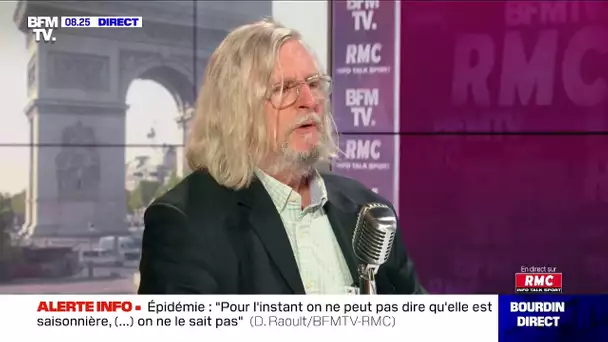 "Sur le confinement je suis très réservé, car c'est une mesure politique" dit le Pr. Didier Raoult