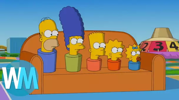 Top 10 des meilleurs GAGS du CANAPÉ des SIMPSON !