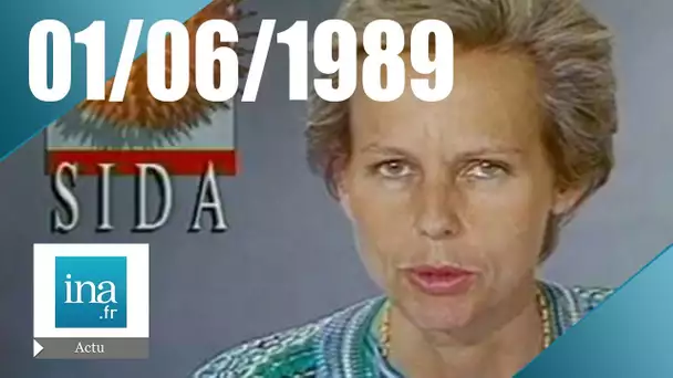 20h A2du 1er juin 1989 | Nouvelle découverte sur le Sida | Archive INA