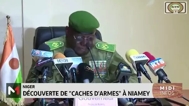 Niger : découverte de "caches d´armes" à Niamey