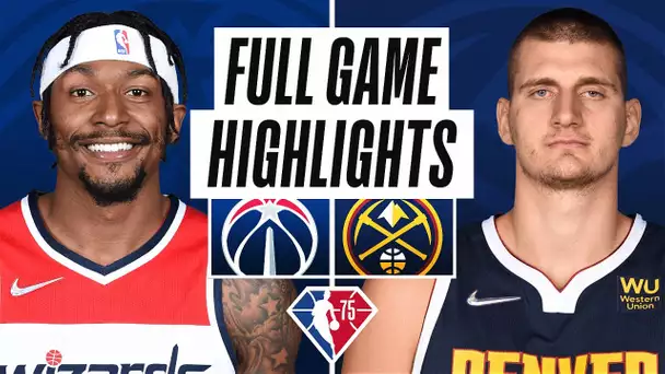 WIZARDS at NUGGETS | FULL GAME HIGHLIGHTS | December 13, 2021