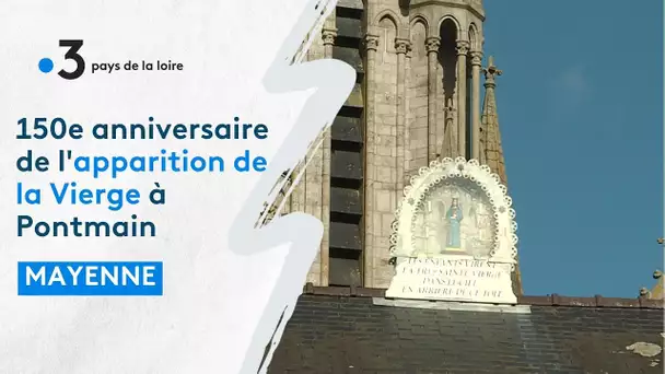Pèlerinage à Pontmain pour le 150e anniversaire de l'apparition de la Vierge