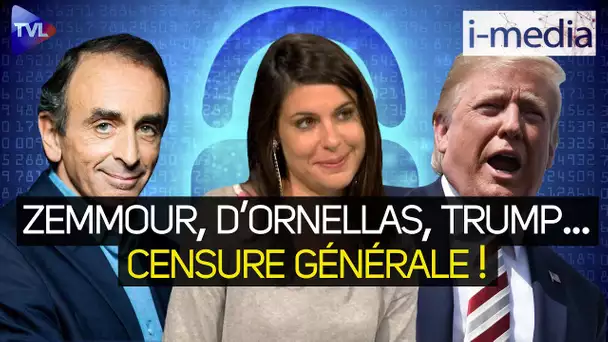 [ Sommaire ] I-Média n°347 – Zemmour, D’Ornellas, Trump… Censure générale !