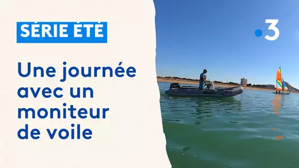 Moniteur de voile, un travail saisonnier sportif pour profiter des joies de la mer