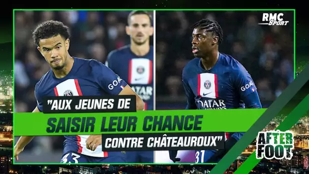 PSG : "Aux jeunes de saisir leur chance contre Châteauroux" lance Acherchour