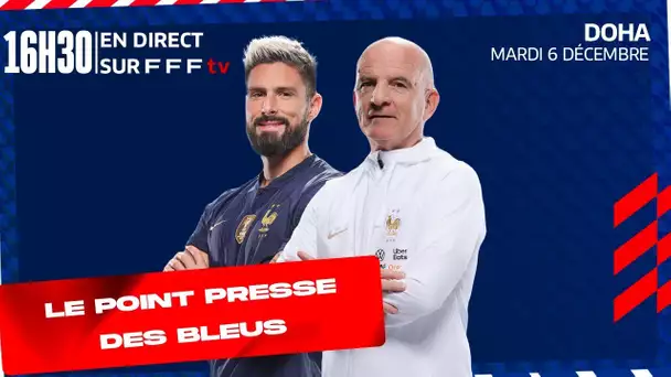 La conférence de presse des Bleus en direct (14h30)