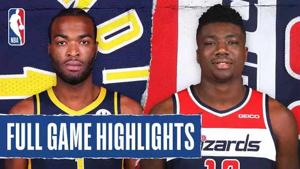 PACERS at WIZARDS | FULL GAME HIGHLIGHTS | August 3, 2020