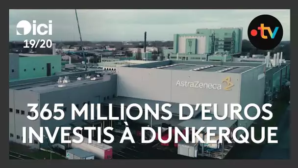 Astra Zeneca va investir 365 millions d'euros pour agrandir son complexe nordiste.