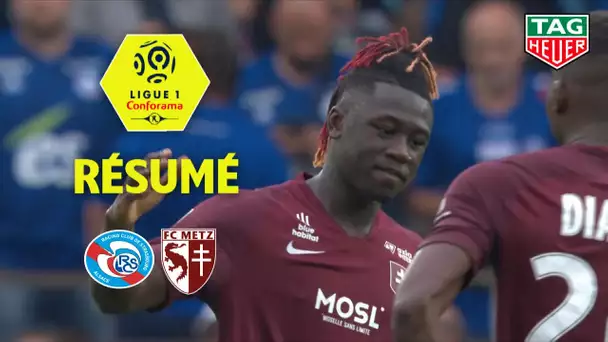 RC Strasbourg Alsace - FC Metz ( 1-1 ) - Résumé - (RCSA - FCM) / 2019-20