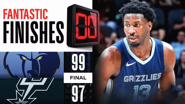 Final 2:29 WILD ENDING Grizzlies vs Spurs 🚨 | March 22, 2024
