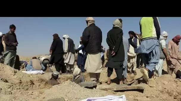 Séisme en Afghanistan : sauvetages compliqués par manque de moyens