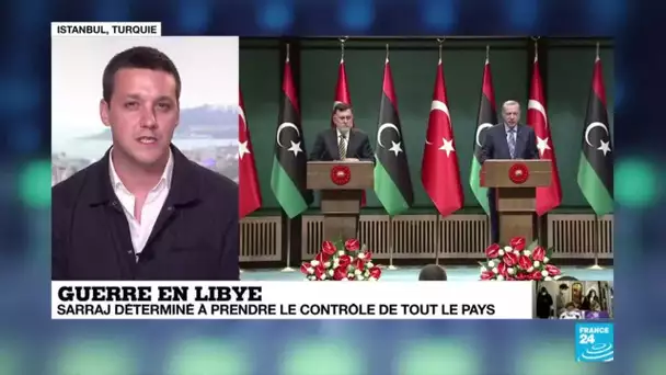 Guerre en Libye : Sarraj s'affiche en vainqueur aux côtés d'Erdogan