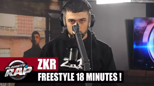 ZKR BALANCE un FREESTYLE de 18 MINUTES ! #PlanèteRap