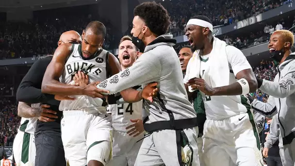 Khris Middleton CLUTCH Layup & Teammates Go CRAZY! 😎