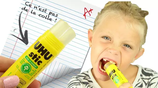 ♡• UN TUBE DE COLLE COMESTIBLE !! | DIY BACK TO SCHOOL •♡