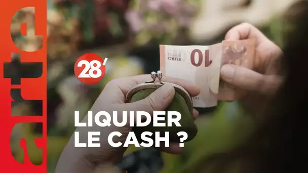 Avec l’euro numérique, l’argent liquide va-t-il couler à pic ? - 28 Minutes - ARTE