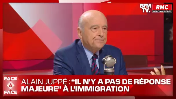 Alain Juppé s'exprime sur l'immigration et la situation à Lampedusa