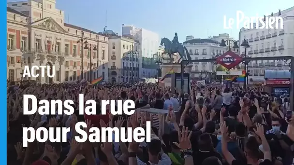 Manifestation à Madrid après un meurtre homophobe : «Laissez-nous pleurer Samuel !»