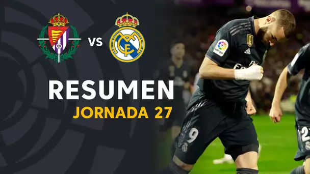 Resumen de Real Valladolid vs Real Madrid (1-4)