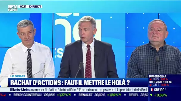 Nicolas Doze face à Jean-Marc Daniel : Rachat d'actions, faut-il mettre le holà ?