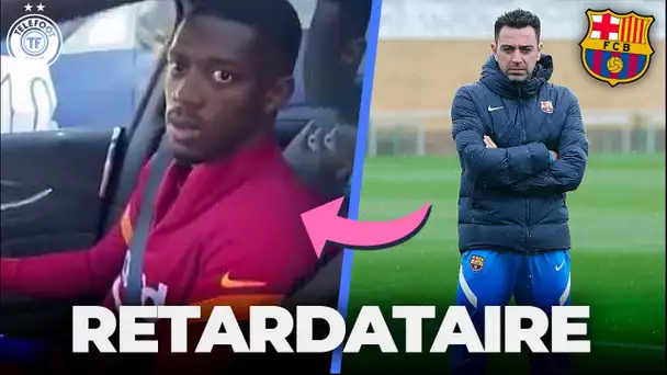 Nouveau RETARD pour Dembélé, la première SANCTION de Xavi ?! - La Quotidienne #963