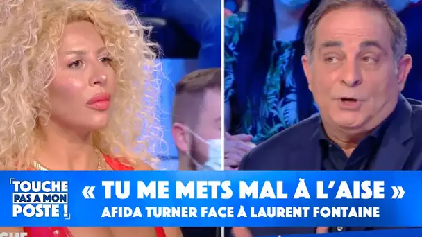 "Tu me mets mal à l'aise" : Laurent Fontaine face à Afida Turner dans TPMP !