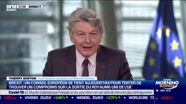 Thierry Breton (Marché intérieur) : Vers un compromis sur la sortie du Royaume-Uni de l'UE ?