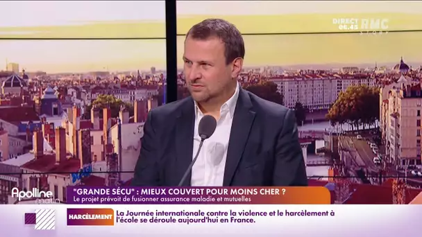 "Les frais de gestion des mutuelles aujourd'hui, c'est huit milliards d'euros".