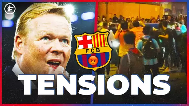 Ronald Koeman se fait SÉVÈREMENT BOUGER par les supporters du Barça | JT Foot Mercato