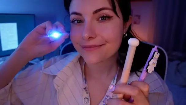 L'ultime RDV médical | ASMR Cranial nerve exam complet