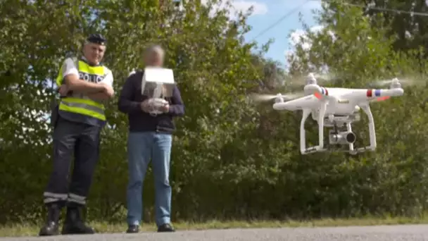 VERBALISE GRACE A UN DRONE